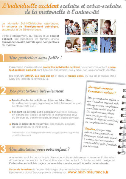 L Assurance Scolaire