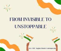 From Invisible to Unstoppable 1